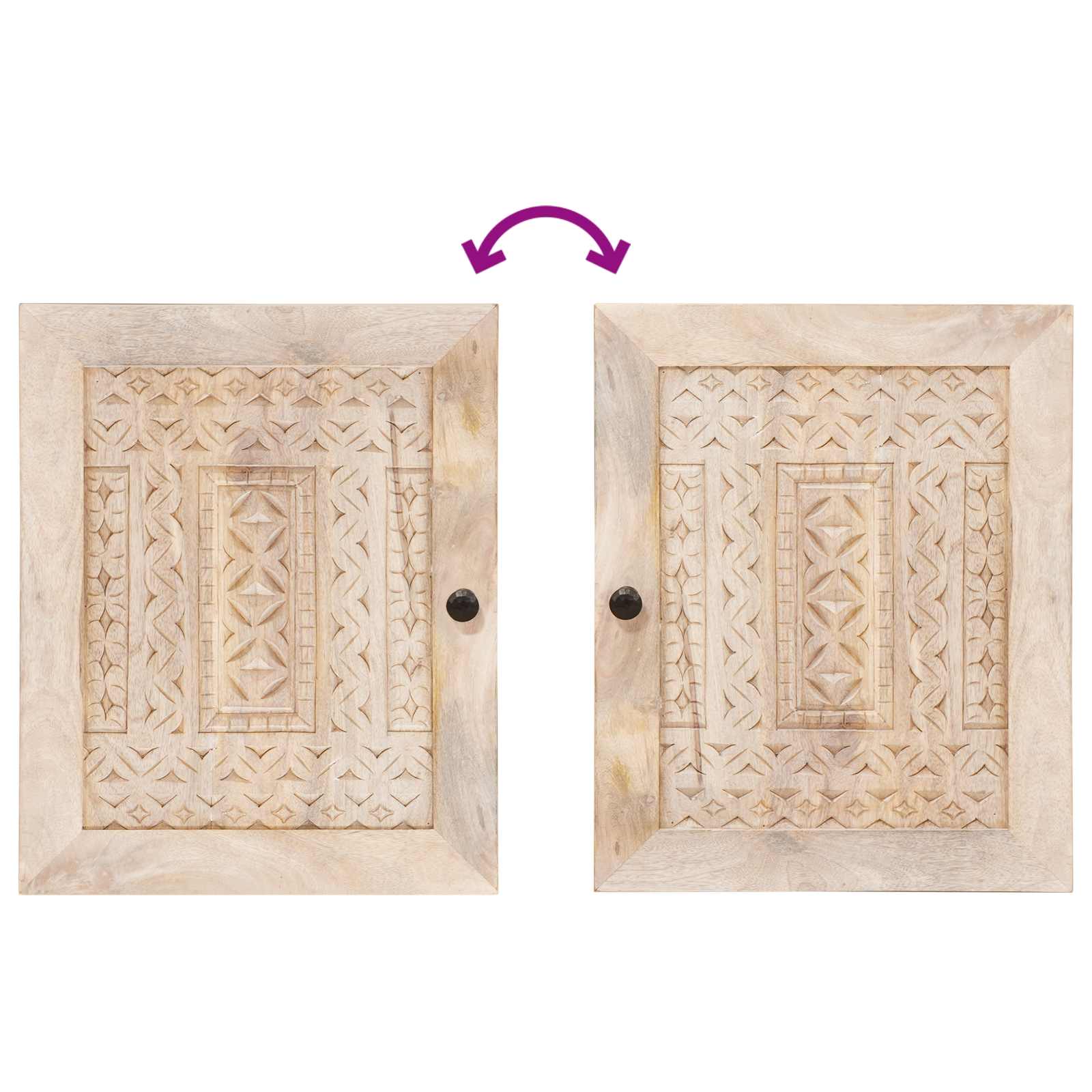 Set namještaja za kupaonicu 4 pcs Bijelo Konstruirano drvo