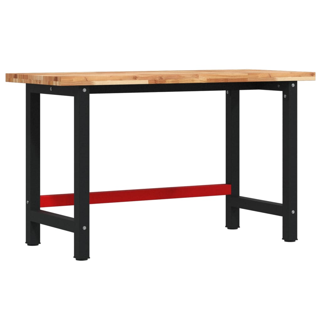 Radni stol 140 x 60 x 83 cm od masivnog drva bagrema pravokutni