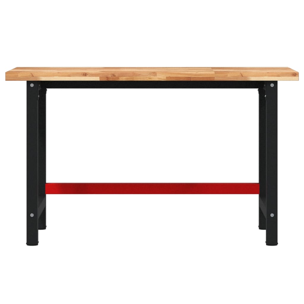 Radni stol 140 x 60 x 83 cm od masivnog drva bagrema pravokutni