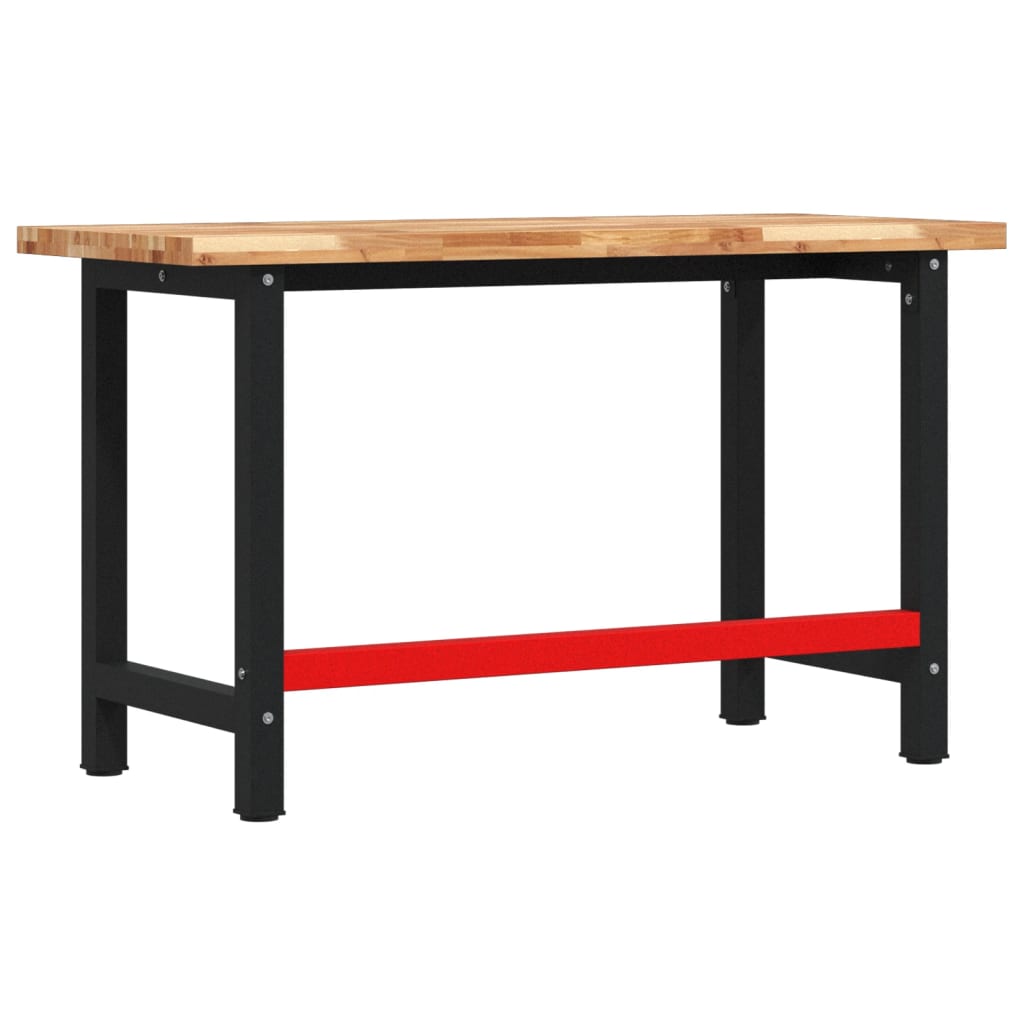Radni stol 140 x 60 x 83 cm od masivnog drva bagrema pravokutni