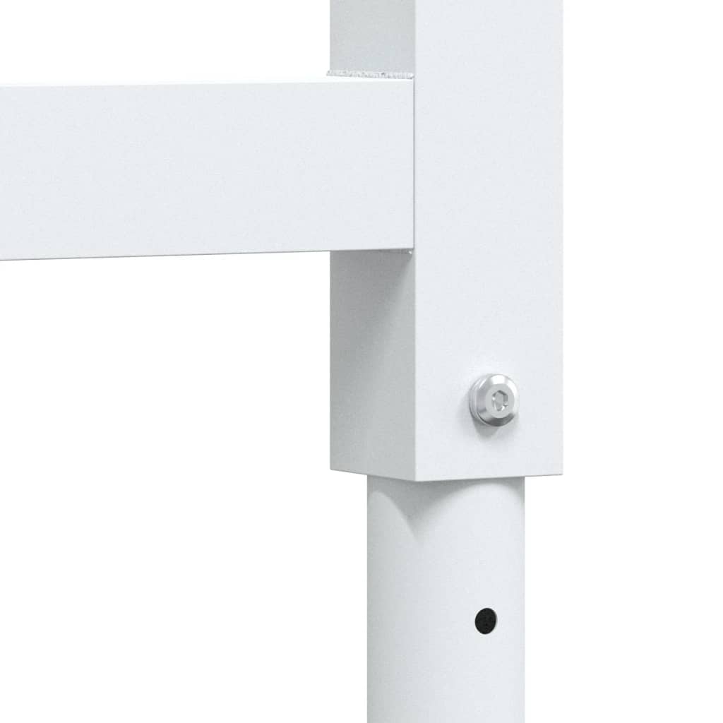 Radni stol 80x60x(73-99,5) cm masivno drvo bagrema pravokutni