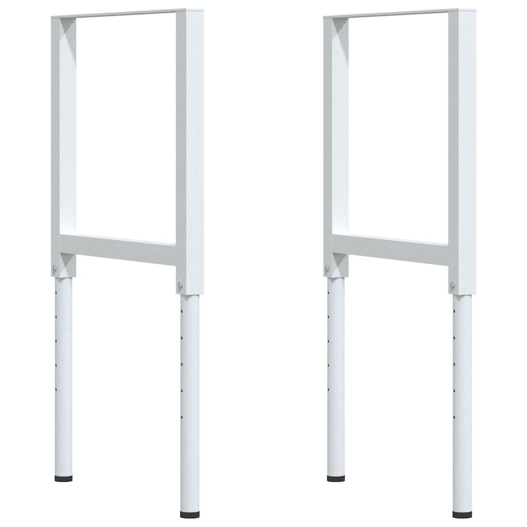 Radni stol 100x60x(71,5-98) cm puno drvo hrast