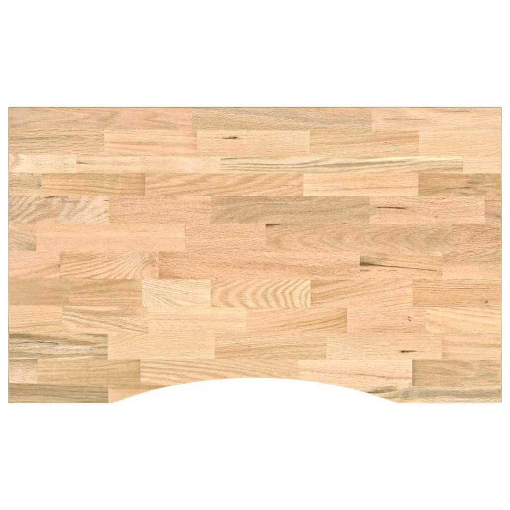 Radni stol 100x60x(71,5-98) cm puno drvo hrast