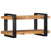 Zidna polica 70x33x35 cm puno drvo bagrem