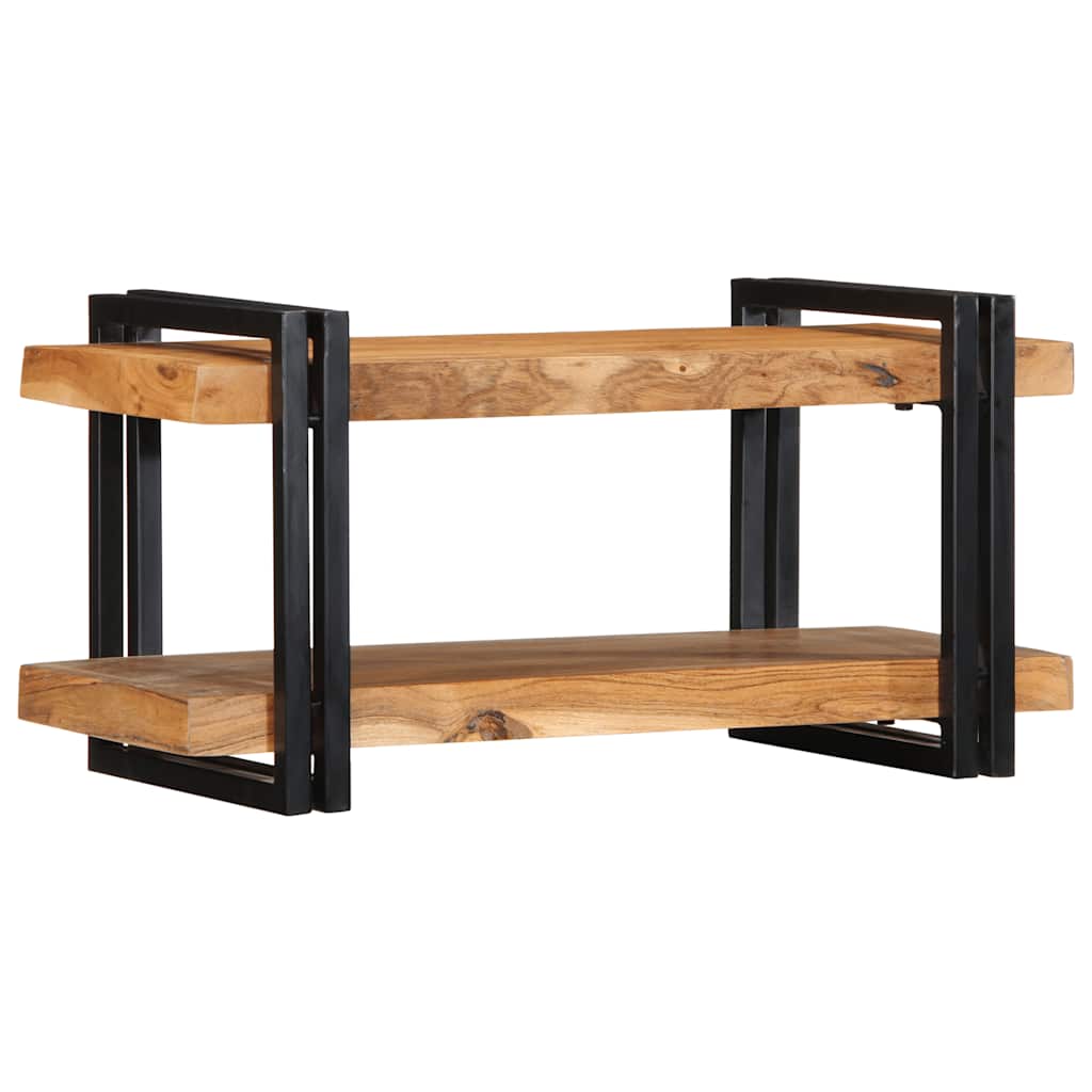 Zidna polica 70x33x35 cm puno drvo bagrem