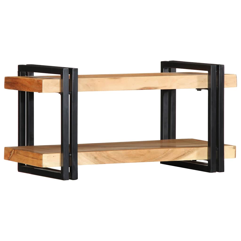Zidna polica 70x33x35 cm puno drvo bagrem