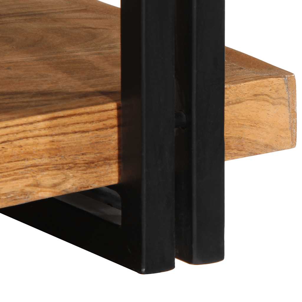 Zidna polica 70x33x35 cm puno drvo bagrem