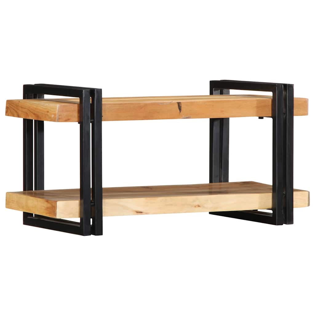 Zidna polica 70x33x35 cm puno drvo bagrem