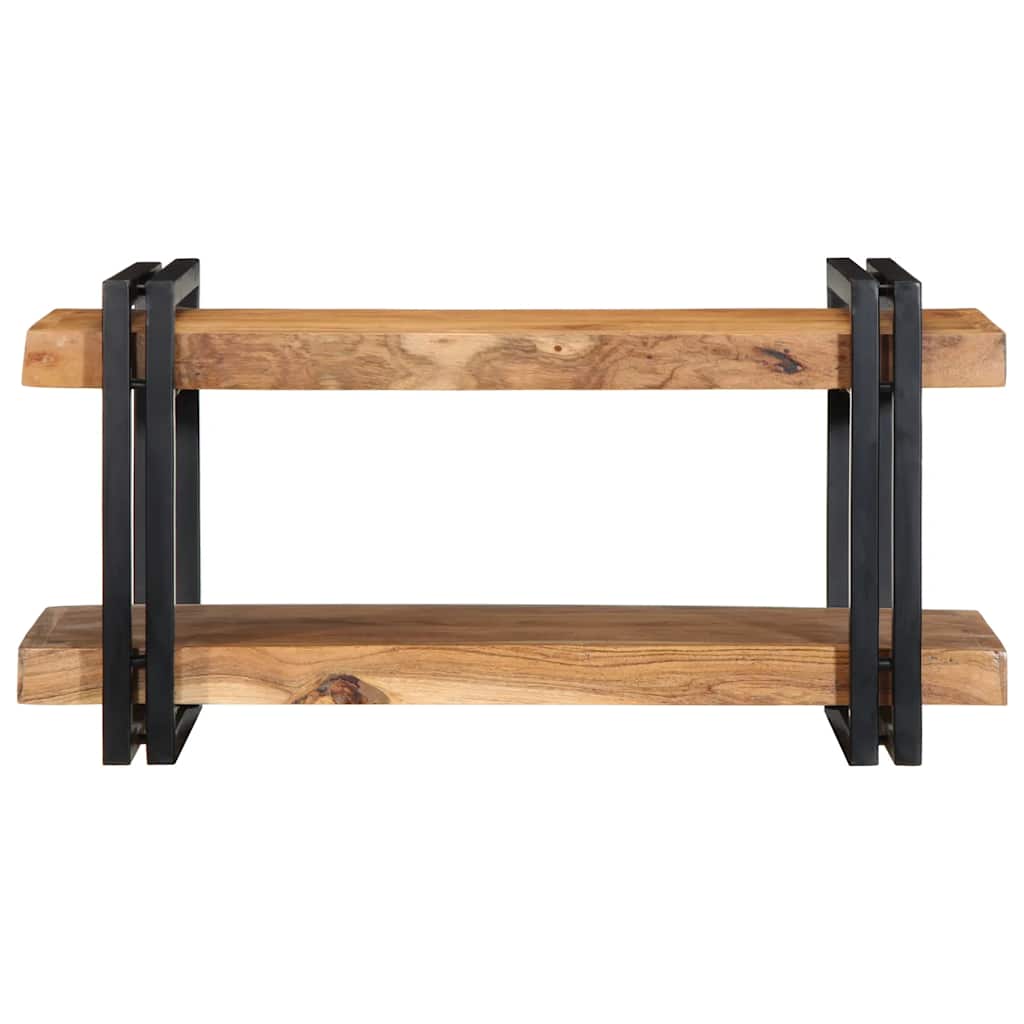 Zidna polica 70x33x35 cm puno drvo bagrem