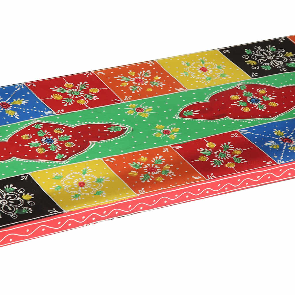 Konzolna stolica s ladicama s pohranom Šareni 100 x 30 x 77 cm