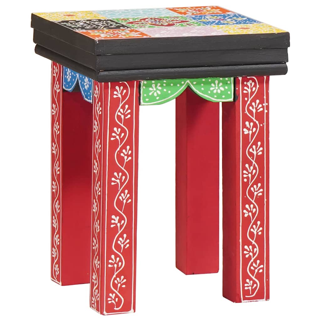 Kvadratni stol 3 pcs Šareni