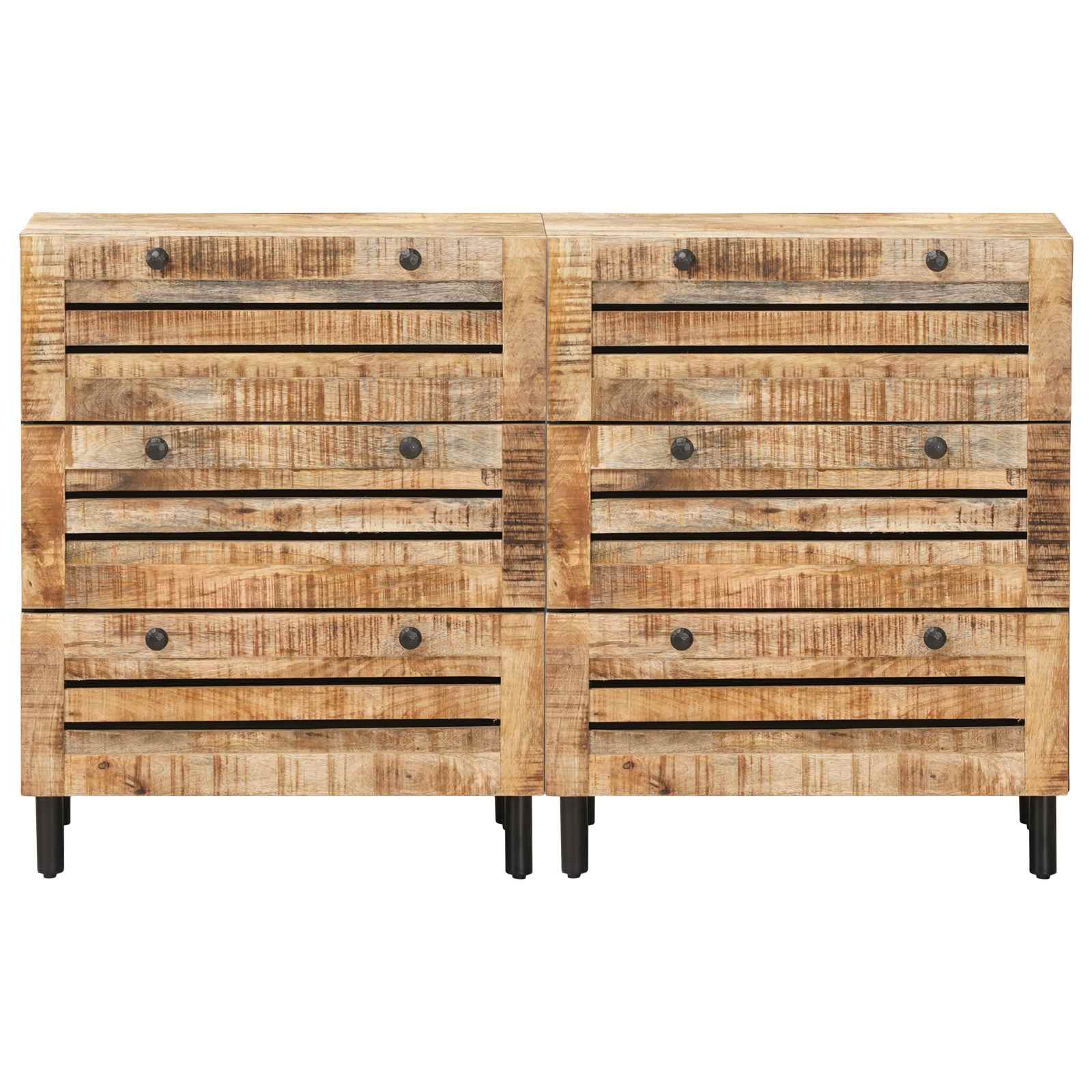Ormari za skladištenje 2 kom. 120 x 33 x 75 cm Šareni