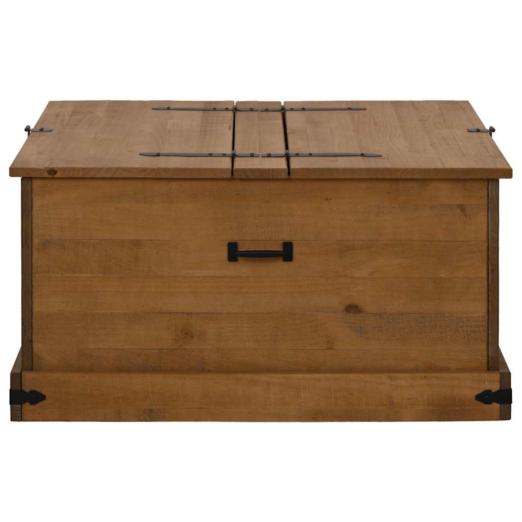 Škrinja za pohranu HALDEN 91x91x47 cm puno drvo bor