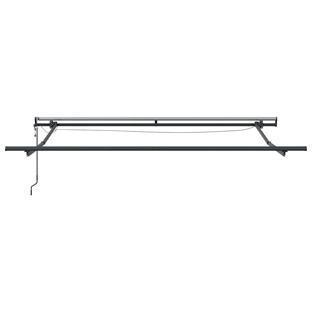 Tenda na automatsko uvlačenje s LED svjetlima bordo 300x250 cm