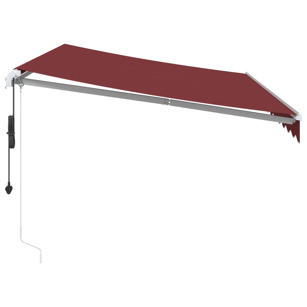 Tenda na automatsko uvlačenje bordo 350x250 cm
