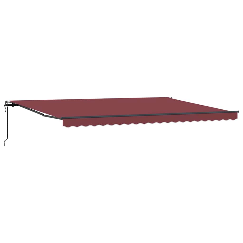 Tenda na automatsko uvlačenje bordo 500 x 300 cm