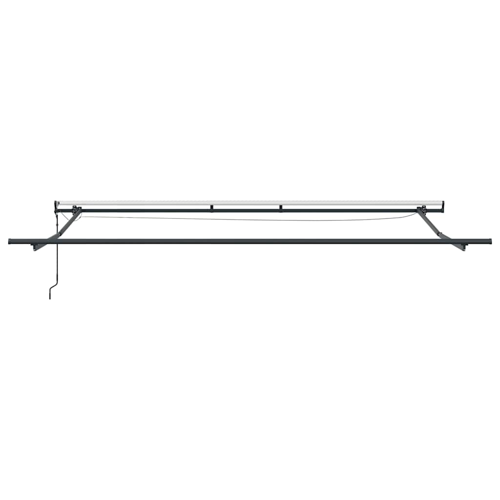 Tenda na automatsko uvlačenje s LED smeđa 400 x 300 cm