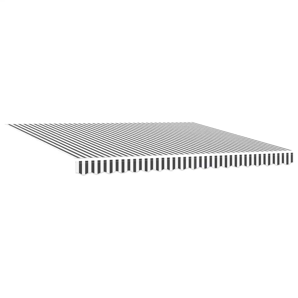 Tenda na automatsko uvlačenje LED antracit i bijela 400x300 cm