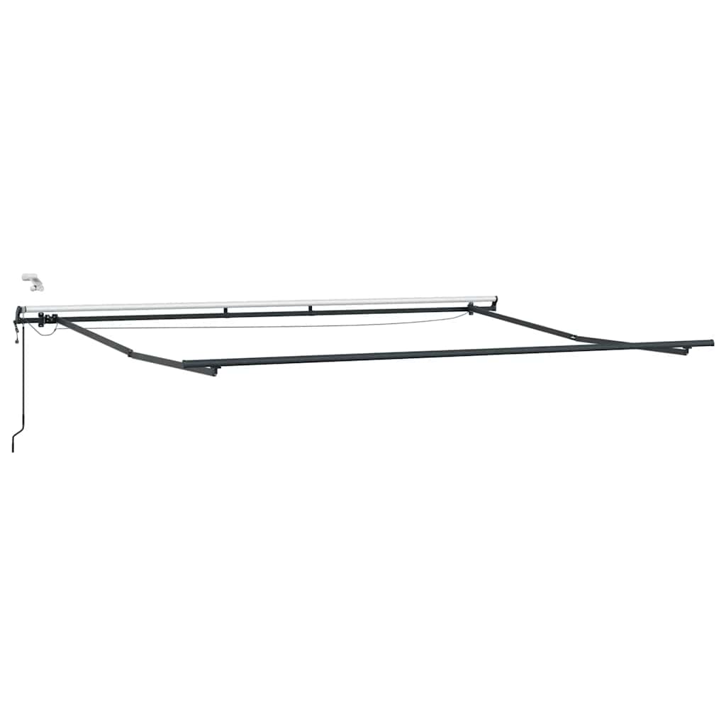Tenda na automatsko uvlačenje LED antracit i bijela 400x300 cm