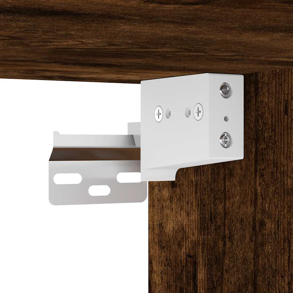 Viseći ormarić "Riga" Dimljeni hrast 30x29,5x60 cm Inženirsko drvo