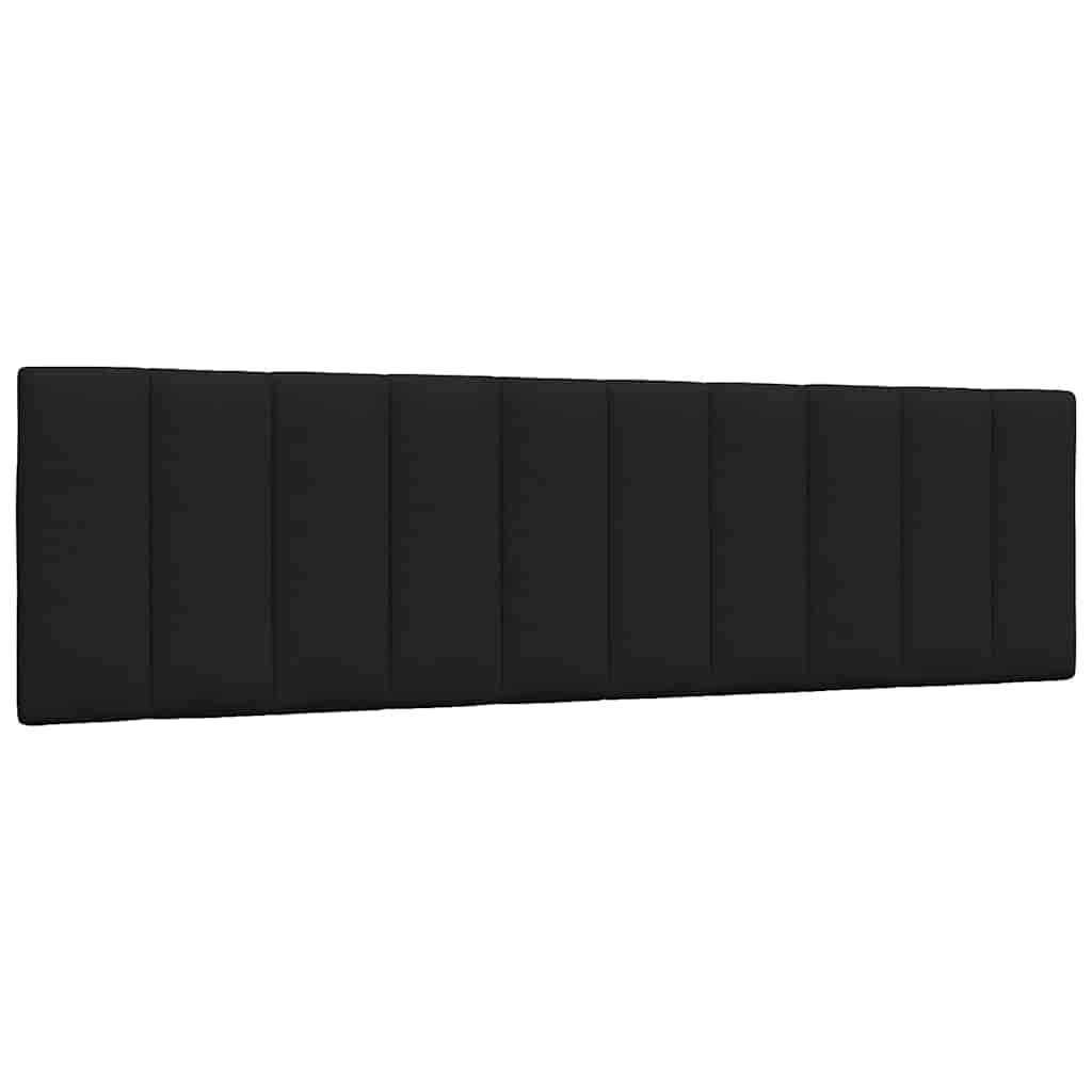 Okvir kreveta bez madraca Hanko crni 180x200 cm od tkanine