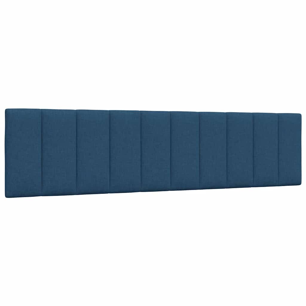 Okvir za krevet bez madraca Hanko plavi 200x200 cm od tkanine
