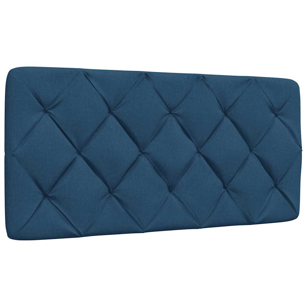 Okvir za krevet bez madraca plava 100x200cm od tkanine