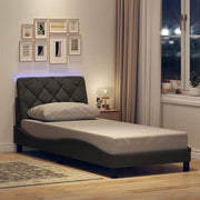 Okvir kreveta s LED-om bez madraca 80x200 cm od tkanine