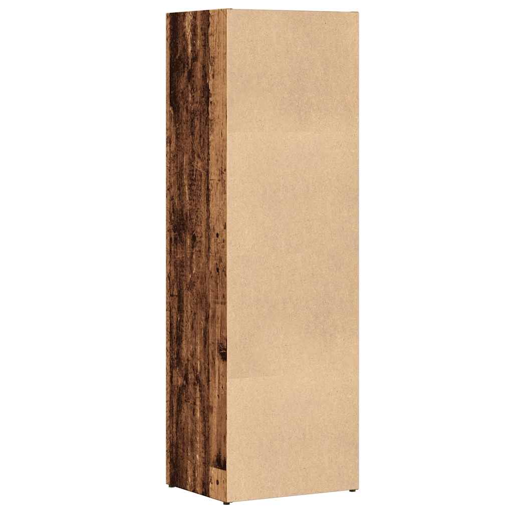 Ormar za knjige staro drvo 36x30x114 cm konstruirano drvo