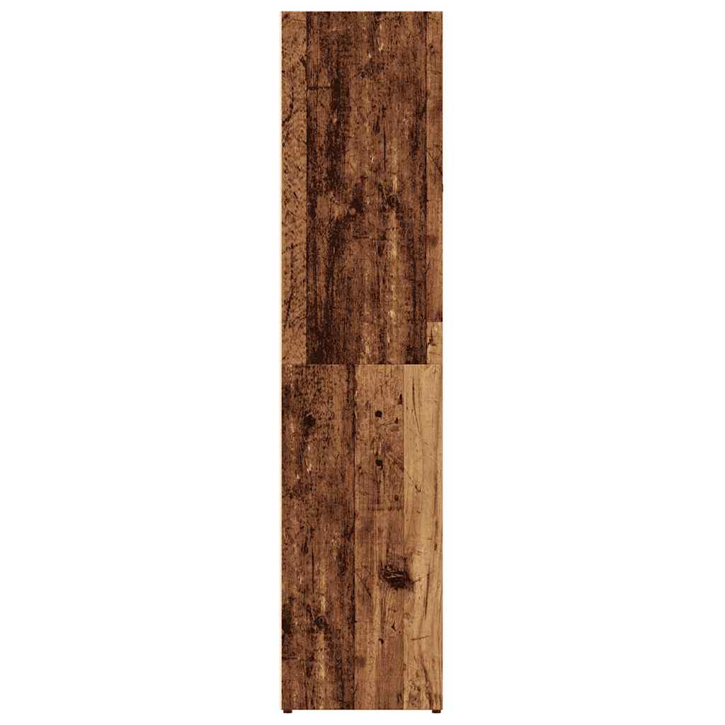 Ormar za knjige staro drvo 66x30x130 cm konstruirano drvo