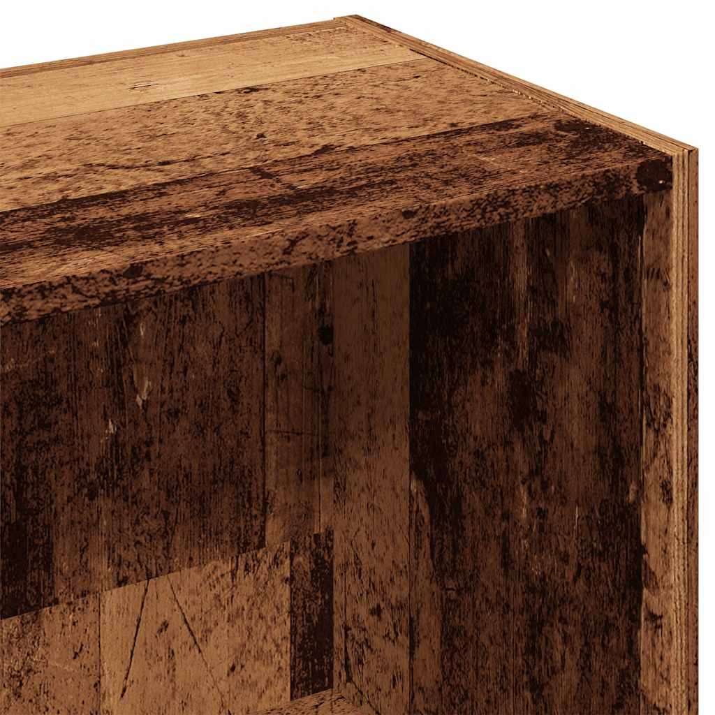 Ormarić za knjige staro drvo 50x25x80 cm konstruirano drvo