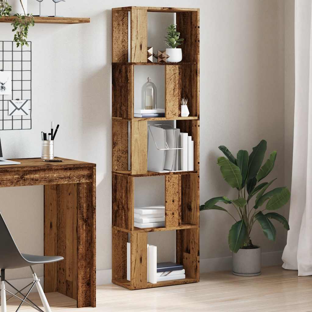 Ormar za knjige staro drvo 45x24x159 cm konstruirano drvo