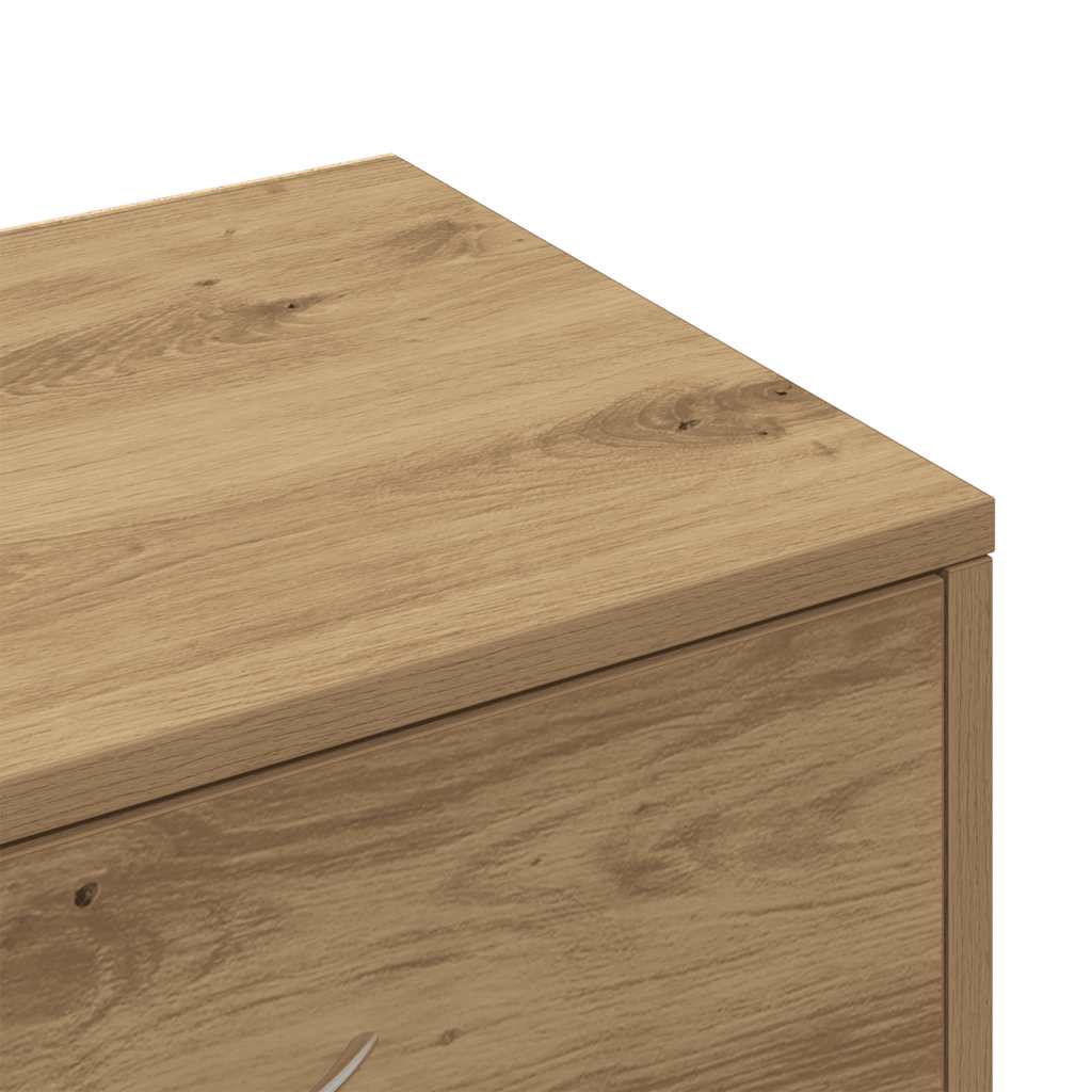 Komoda sa 6 ladica Artisan hrast 50x34x96 cm izrađeno drvo