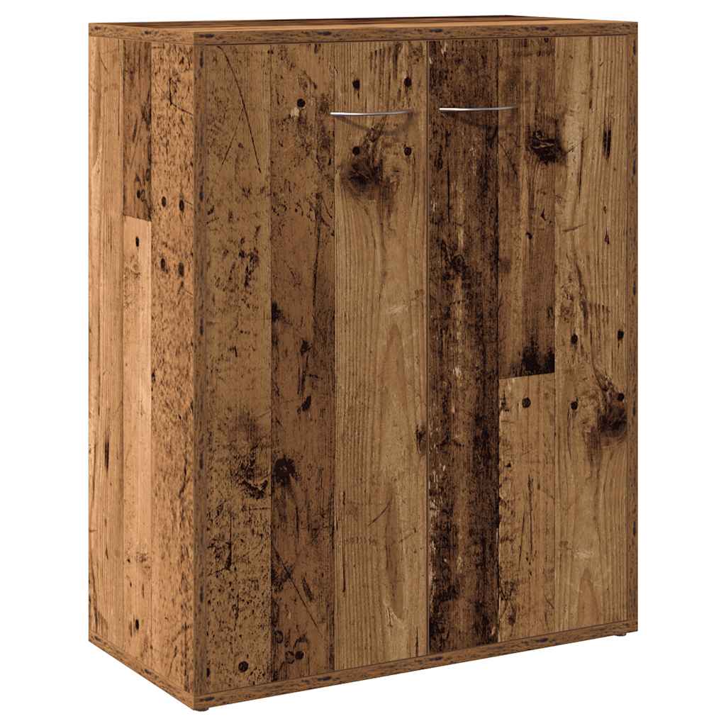 Komoda staro drvo 60x30x75 cm konstruirano drvo Smeđa