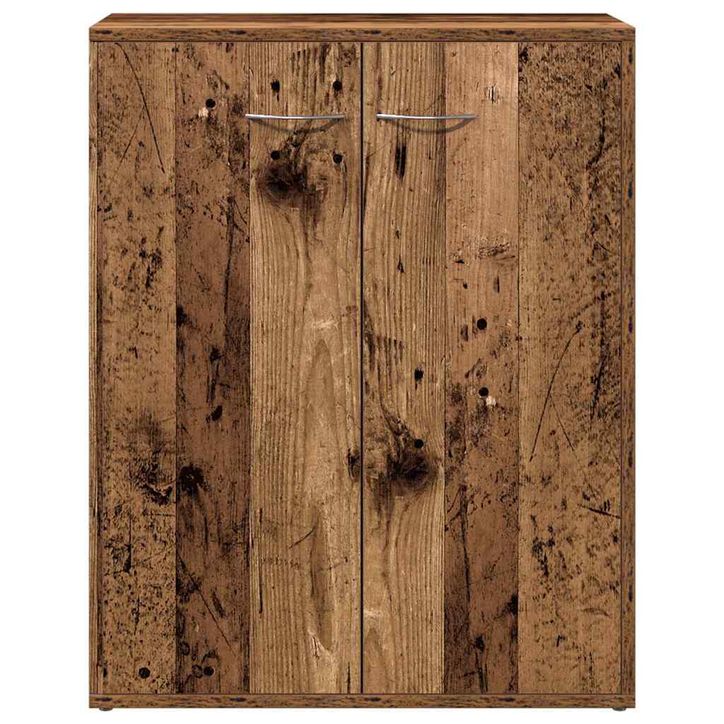 Komoda staro drvo 60x30x75 cm konstruirano drvo Smeđa