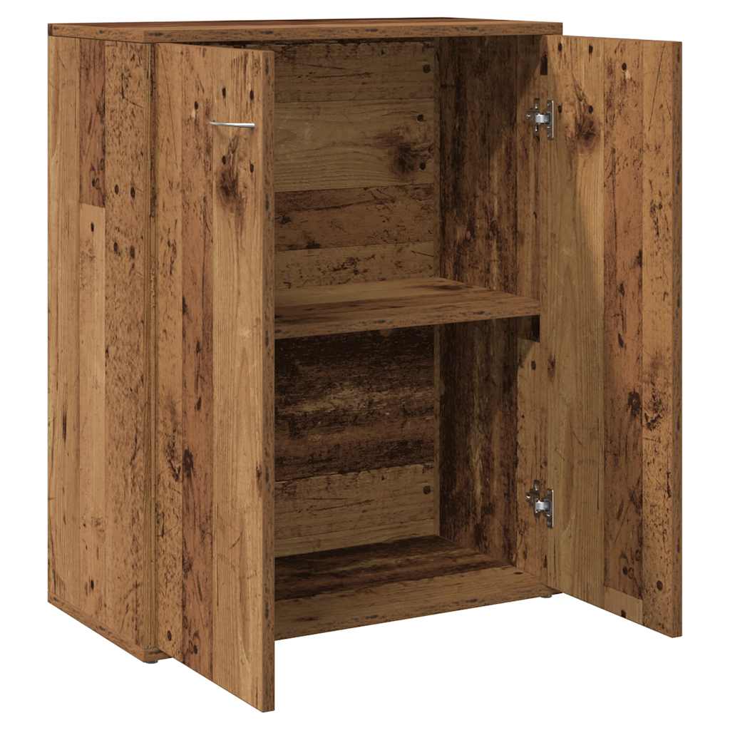 Komoda staro drvo 60x30x75 cm konstruirano drvo Smeđa