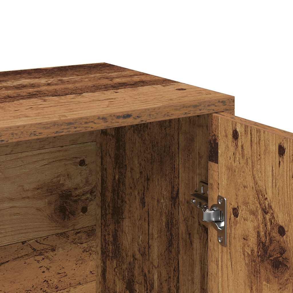 Komoda staro drvo 60x30x75 cm konstruirano drvo Smeđa