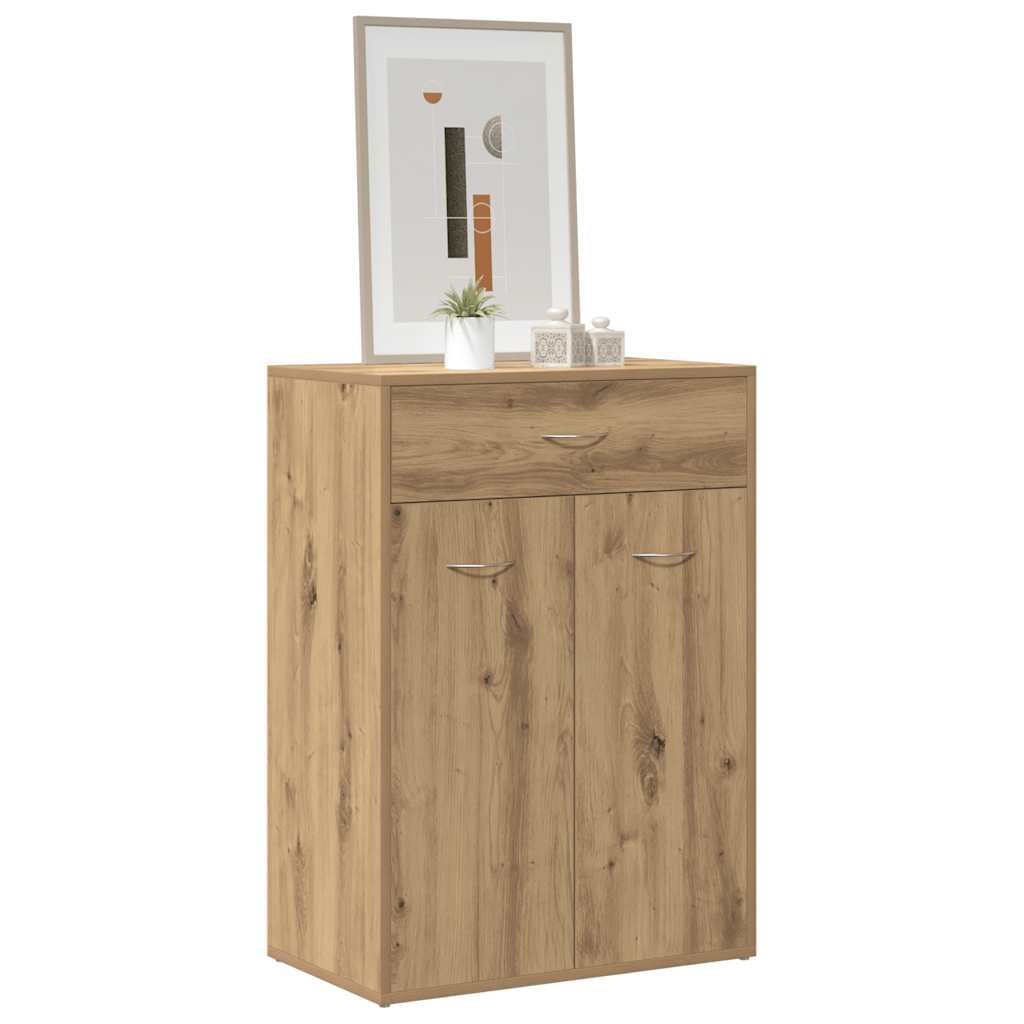 Ormarić za cipele Artisan hrast 60x35x84 cm izrađeno drvo