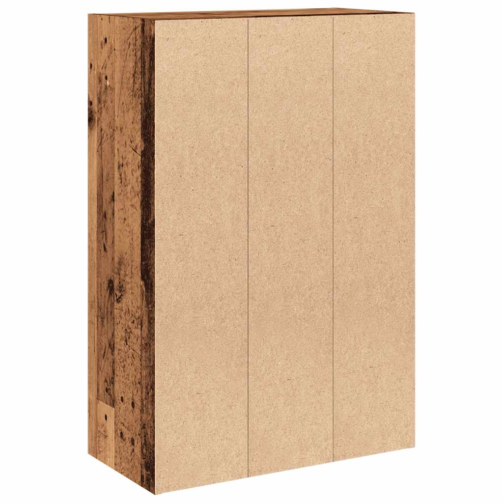 Polica za knjige Staro drvo 60,5x30x90 cm Konstruirano drvo