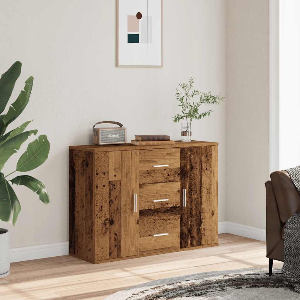 Komoda boja staro drvo 90x29,5x65 cm od konstruiranog drva