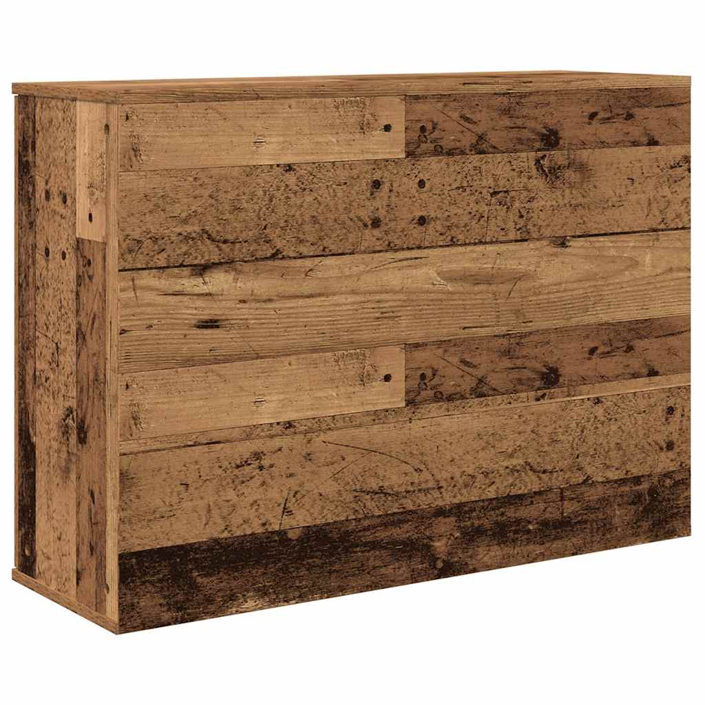 Komoda boja staro drvo 90x29,5x65 cm od konstruiranog drva
