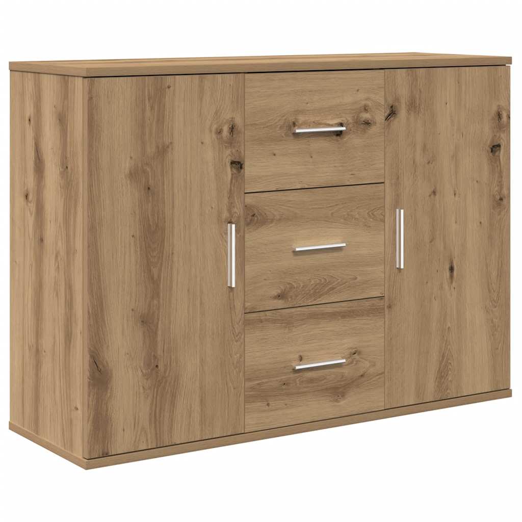 Komoda Artisan hrast 90x29,5x65 cm izrađeno drvo