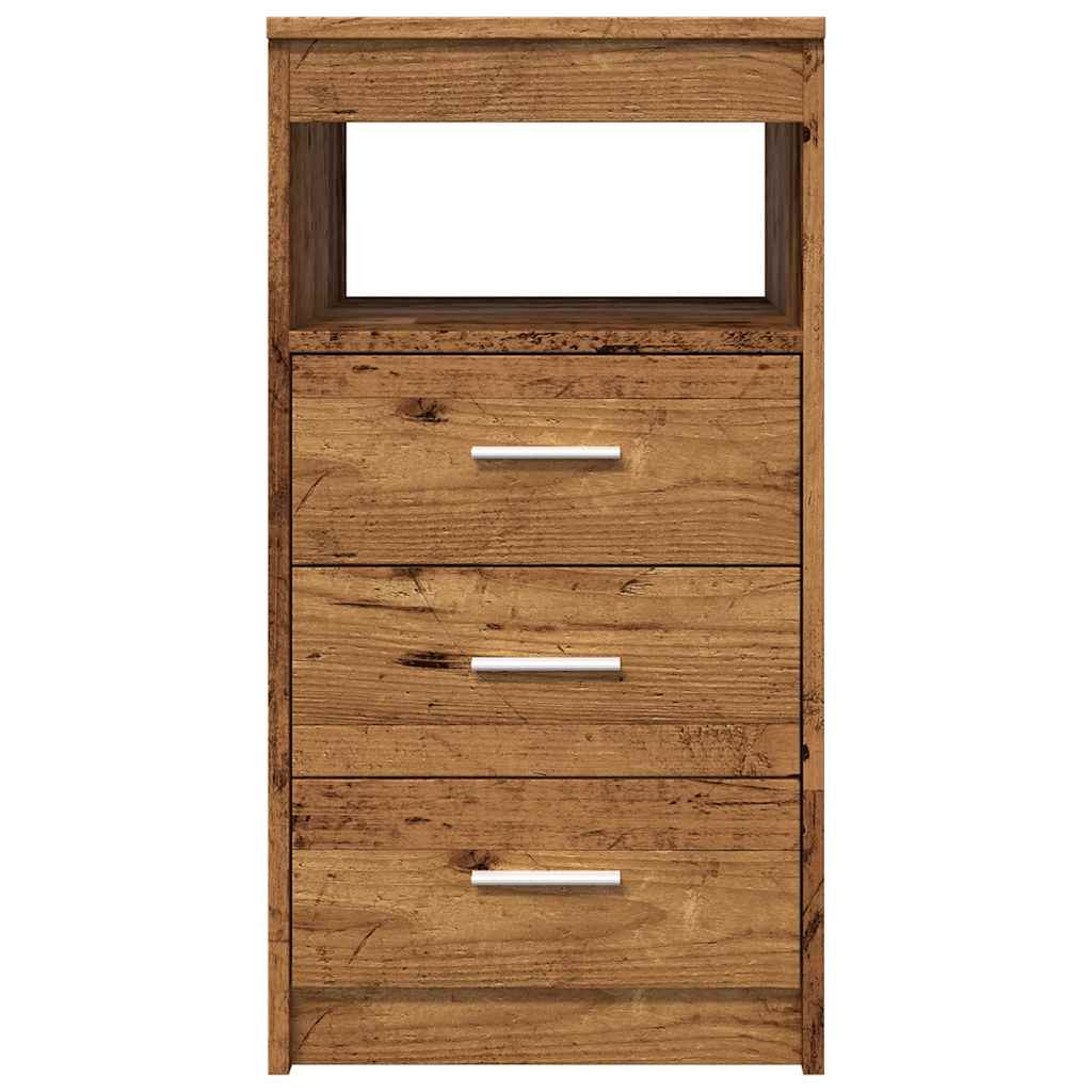 Ormar s ladicama staro drvo 40x50x76 cm konstruirano drvo