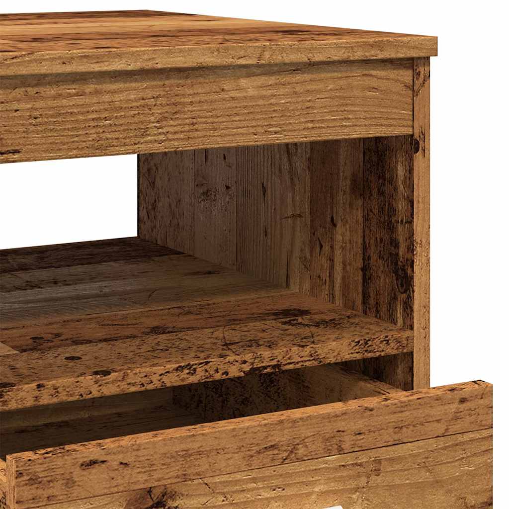Ormar s ladicama staro drvo 40x50x76 cm konstruirano drvo
