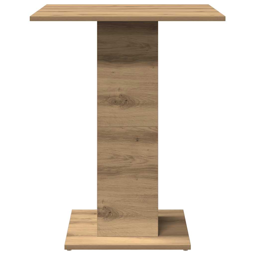 Stol za bistro Artisan hrast 60x60x75 cm konstruirano drvo