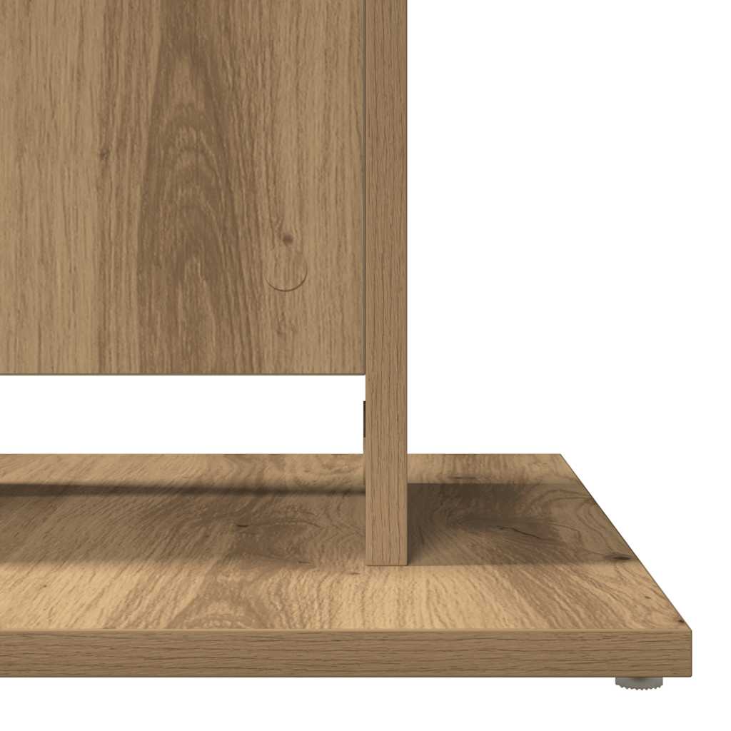 Stol za bistro Artisan hrast 60x60x75 cm konstruirano drvo