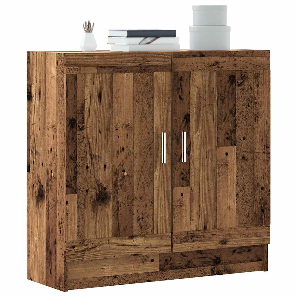 Ormarić za knjige staro drvo 82,5x30,5x80 cm konstruirano drvo
