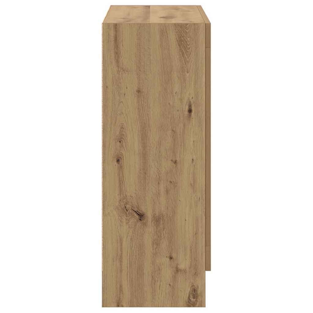 Ormarić za knjige boja hrasta artisana 82,5x30,5x80 cm drveni