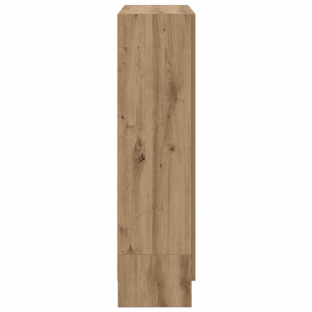 Ormarić za knjige boja hrasta artisana 82,5x30,5x115 cm drveni
