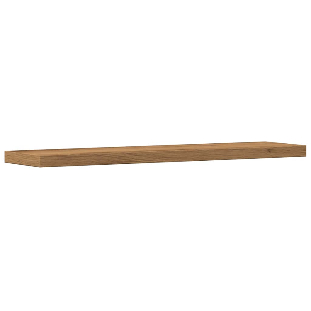 Zidne police 4 kom boja hrasta 40x10x1,5 cm konstruirano drvo